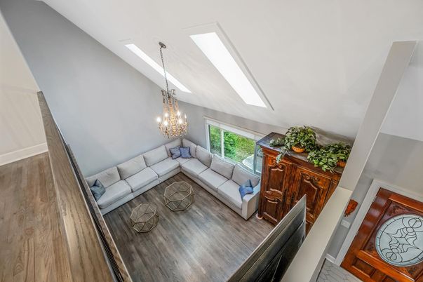 Chandelier, Interior, Living room, Wood Texture Flooring