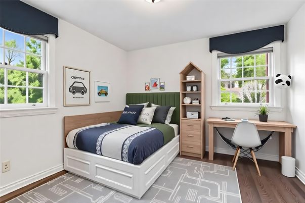 Bedroom, Home Office, Interior, Wood Texture Flooring
