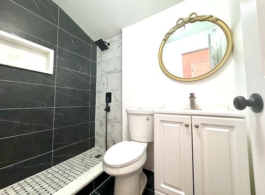Bathroom, Interior, Marble Walls