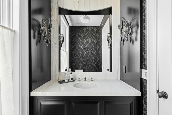 Bathroom, Interior, Tile Countertops