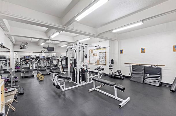 Fitness Equipment, Gym, Interior