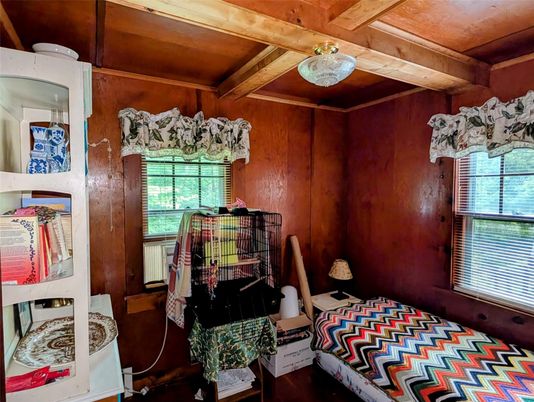 Bedroom, Interior, Wooden Beams, Wooden Ceilings, Wooden Walls