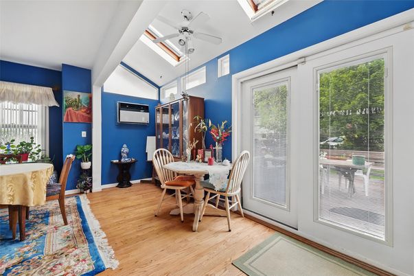 Dining room, Interior, Wood Texture Flooring