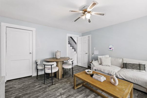 Bedroom, Dining room, Interior, Living room, Wood Texture Flooring