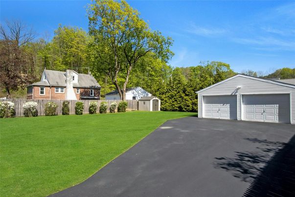 Backyard, Detached Garage, Exterior