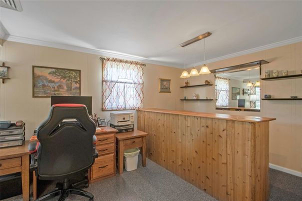 Home Office, Interior, Pendant Lights