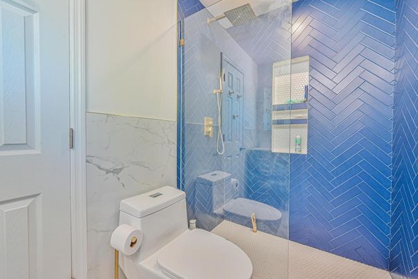 Bathroom, Interior, Marble Walls