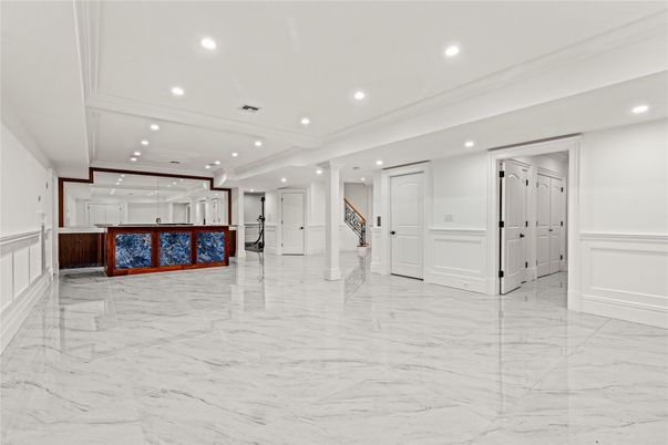 Interior, Marble, Recessed Lighting