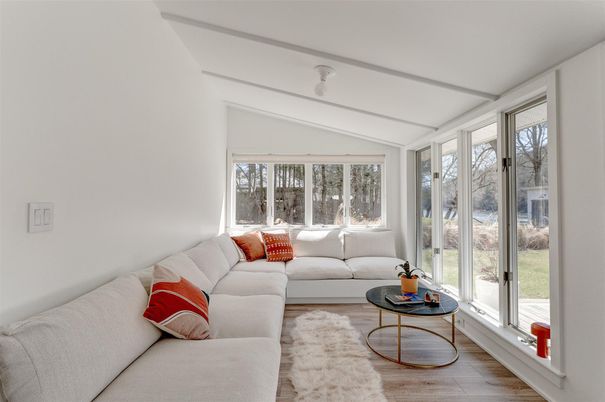 Interior, Living room, Sun Room, Wood Texture Flooring