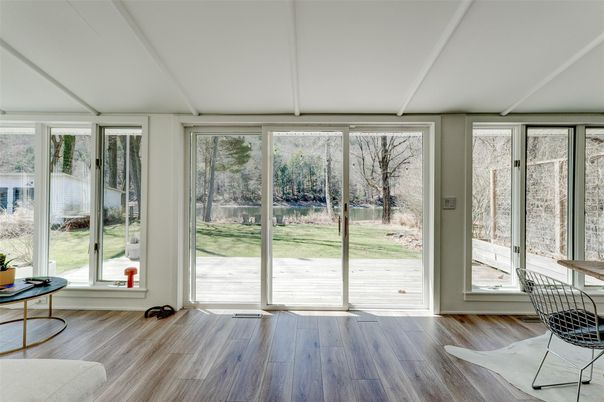 Interior, Sun Room, Wood Texture Flooring