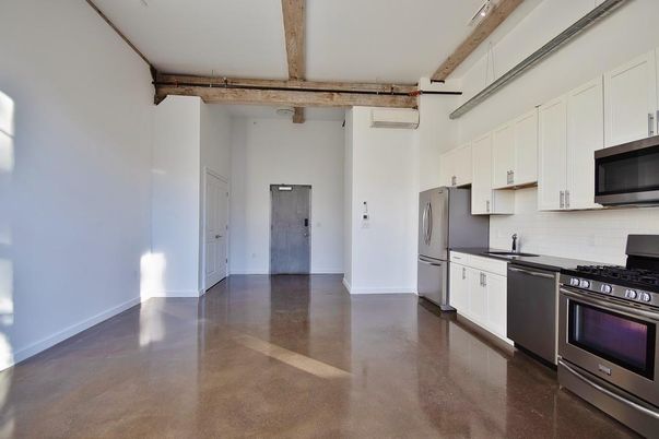 Interior, Kitchen, Stainless Steel Appliances, Wooden Beams