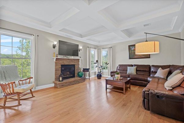 Fireplace, Interior, Living room, Wood Texture Flooring