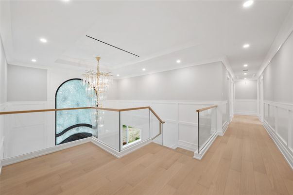 Chandelier, Interior, Recessed Lighting, Wood Texture Flooring