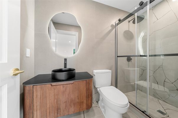 Bathroom, Glass Shower, Interior