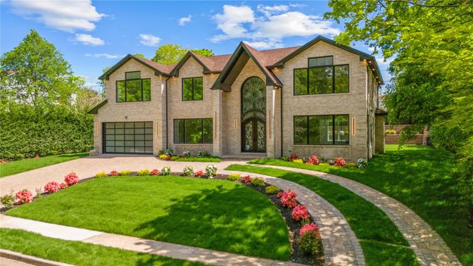 Attached, Exterior, Facade, Brick Facade, Brick Traditional