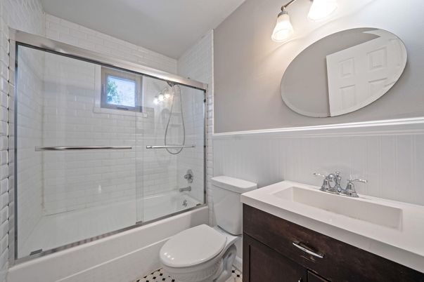 Bathroom, Glass Shower, Interior
