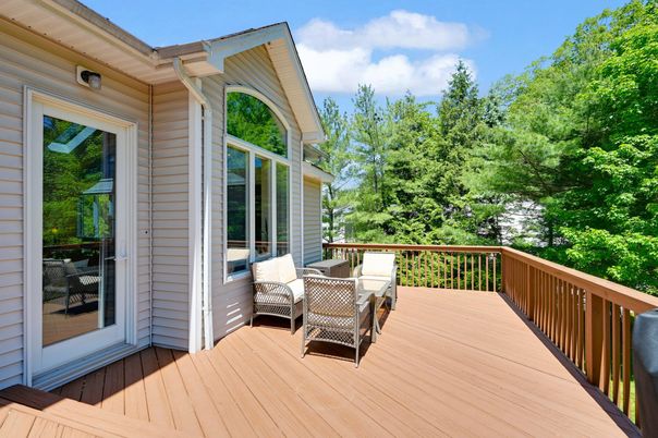 Exterior, Wood Texture Flooring