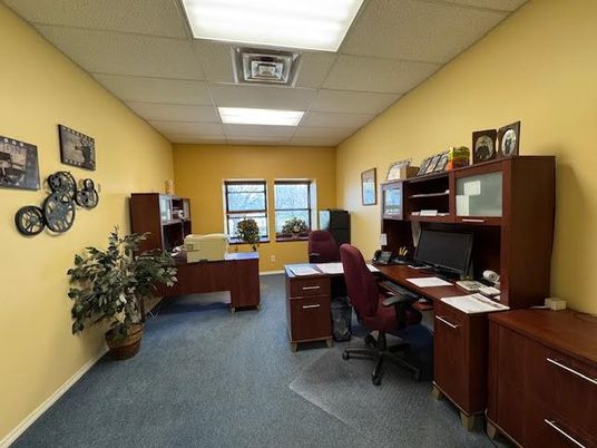 Home Office, Interior, Recessed Lighting