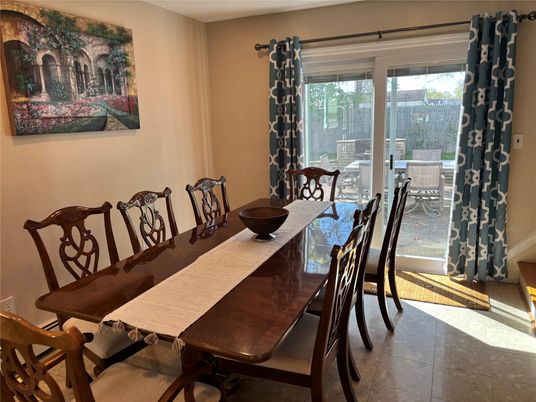 Dining room, Interior