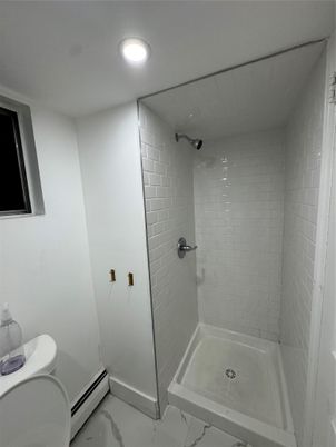 Bathroom, Interior, Marble, Recessed Lighting