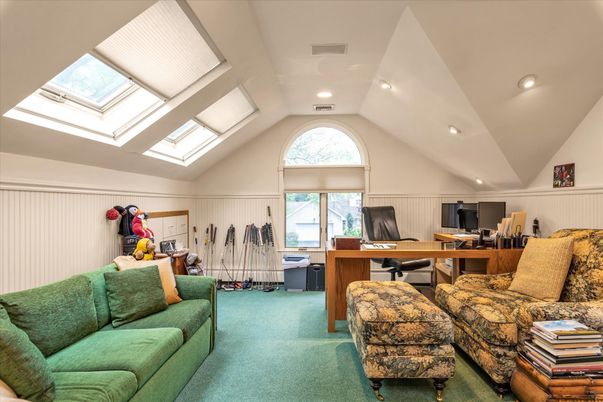 Home Office, Interior, Living room, Recessed Lighting