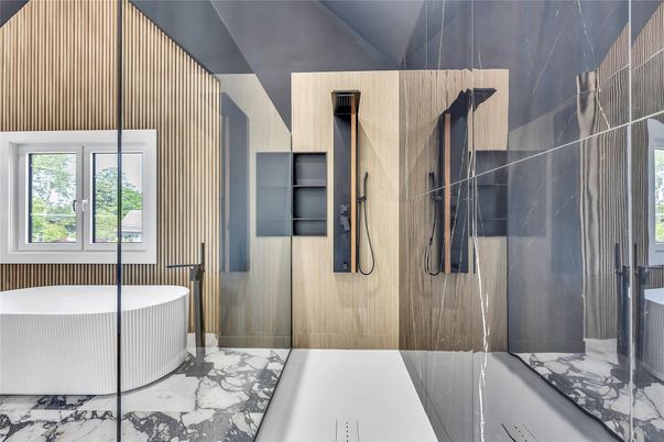 Interior, Marble, Wooden Walls