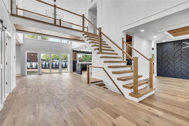 Interior, Recessed Lighting, Wood Texture Flooring