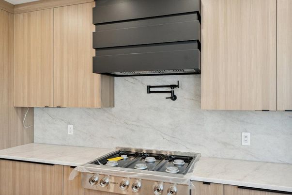 Interior, Kitchen, Marble Walls