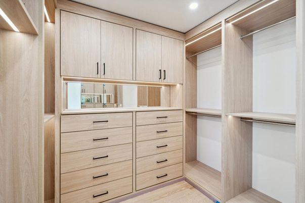 Interior, Recessed Lighting, Walk-in Closets, Wood Texture Flooring