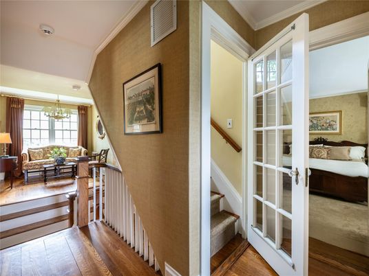 Bedroom, Chandelier, Dining room, Interior, Wood Texture Flooring