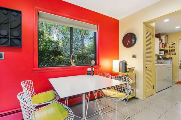 Dining room, Interior, Recessed Lighting, Washer