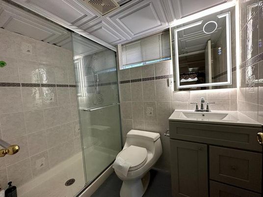Bathroom, Glass Shower, Interior