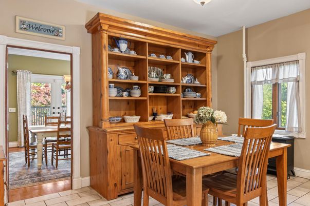 Dining room, Interior, Wood Texture Flooring