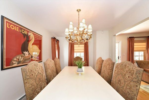 Chandelier, Dining room, Interior