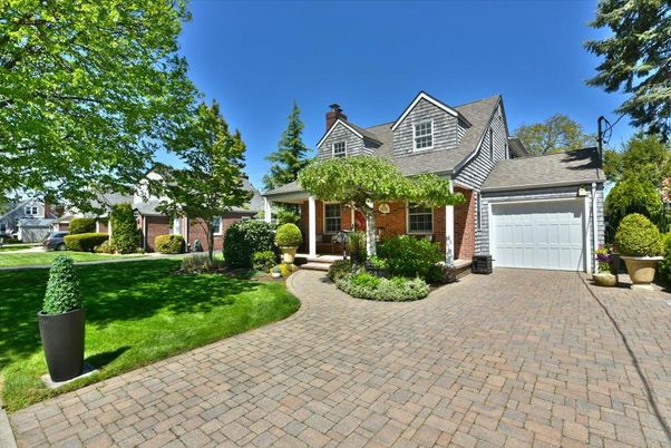 Attached, Exterior, Facade, Brick Facade, Cape Cod