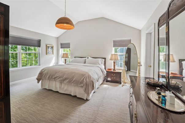 Bedroom, Interior, Pendant Lights