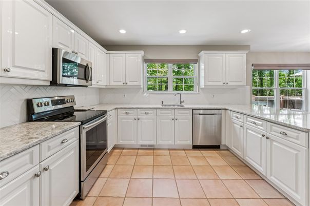 Interior, Kitchen, Recessed Lighting, Stainless Steel Appliances