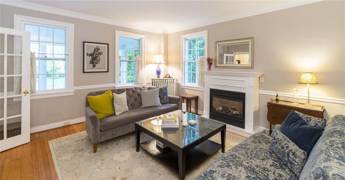 Fireplace, Interior, Living room, Wood Texture Flooring