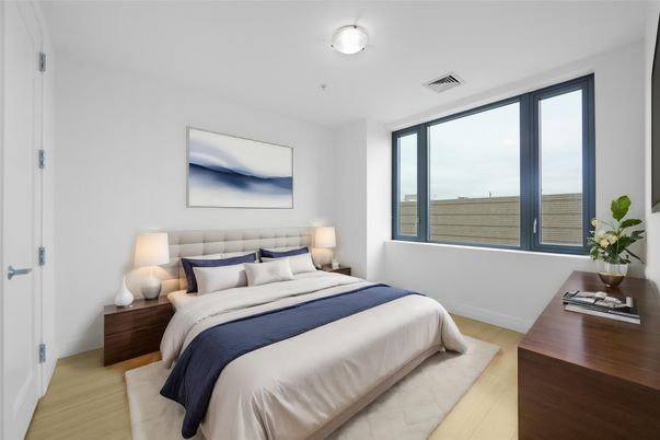 Bedroom, Interior, Water, Wood Texture Flooring