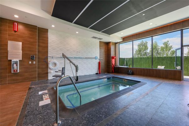 Interior, Pool, Recessed Lighting, Wooden Walls