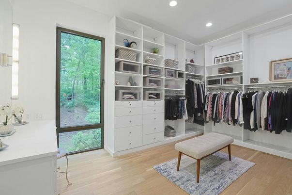 Interior, Recessed Lighting, Walk-in Closets, Wood Texture Flooring