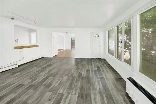 Empty room, Interior, Wood Texture Flooring