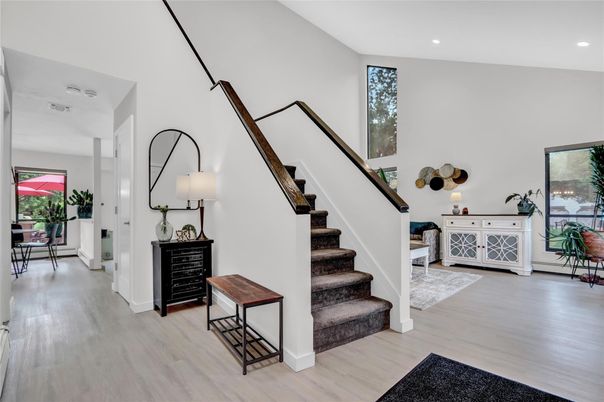 Interior, Recessed Lighting, Wood Texture Flooring