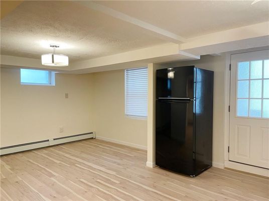 Interior, Kitchen, Pendant Lights, Wood Texture Flooring