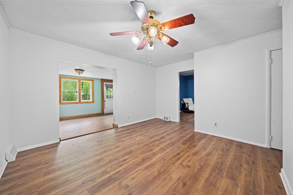 Empty room, Interior, Wood Texture Flooring
