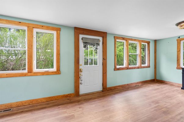 Empty room, Interior, Wood Texture Flooring