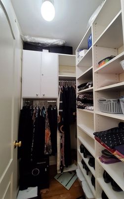 Interior, Walk-in Closets, Wood Texture Flooring