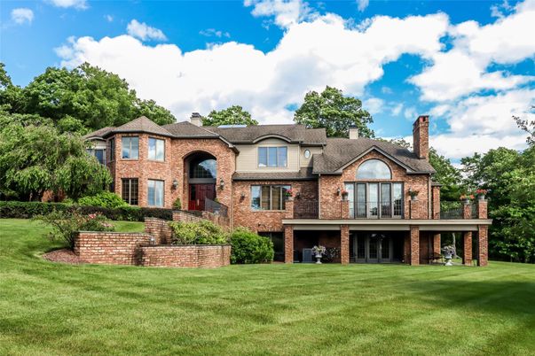 Backyard, Exterior, Facade, Brick Facade, French Provincial