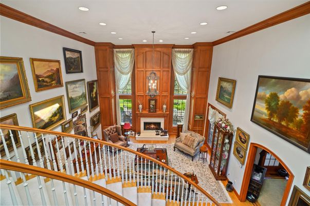 Fireplace, Interior, Living room, Pendant Lights, Recessed Lighting