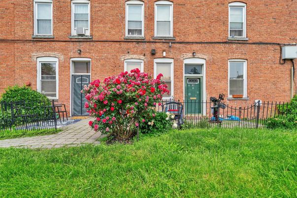 Exterior, Facade, Brick Facade, Rowhouse
